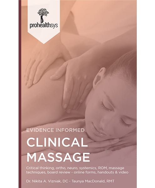 Clinical Massage Book Cover
